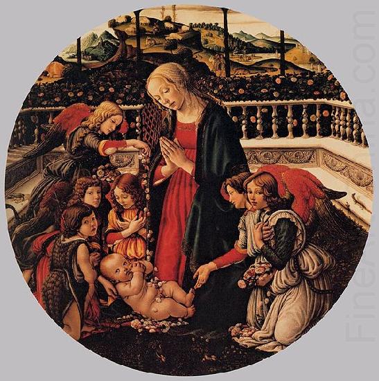 Francesco Botticini Madonna with Child china oil painting image